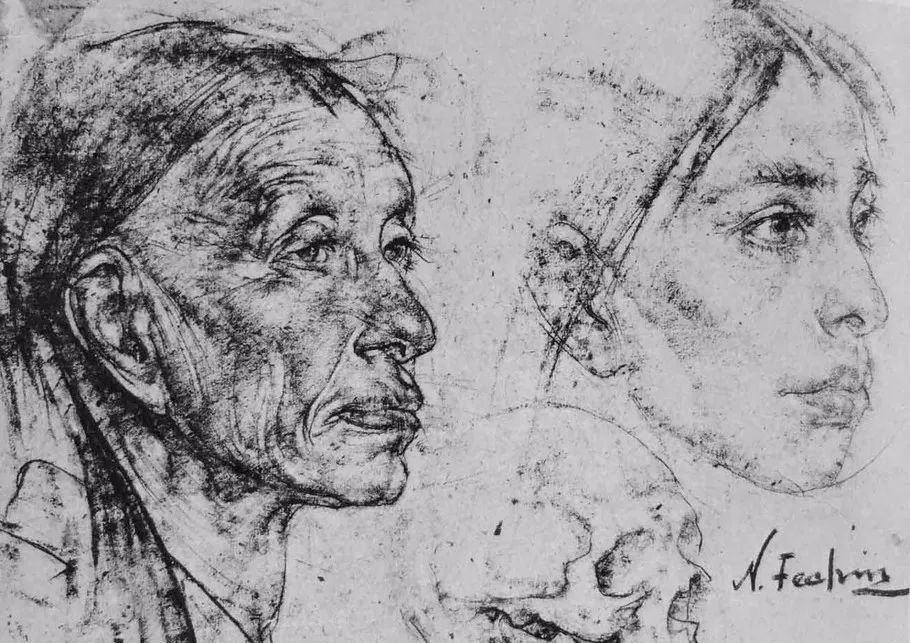 陶斯$如果没有一定的素描功底，是画不出这样经典作品的