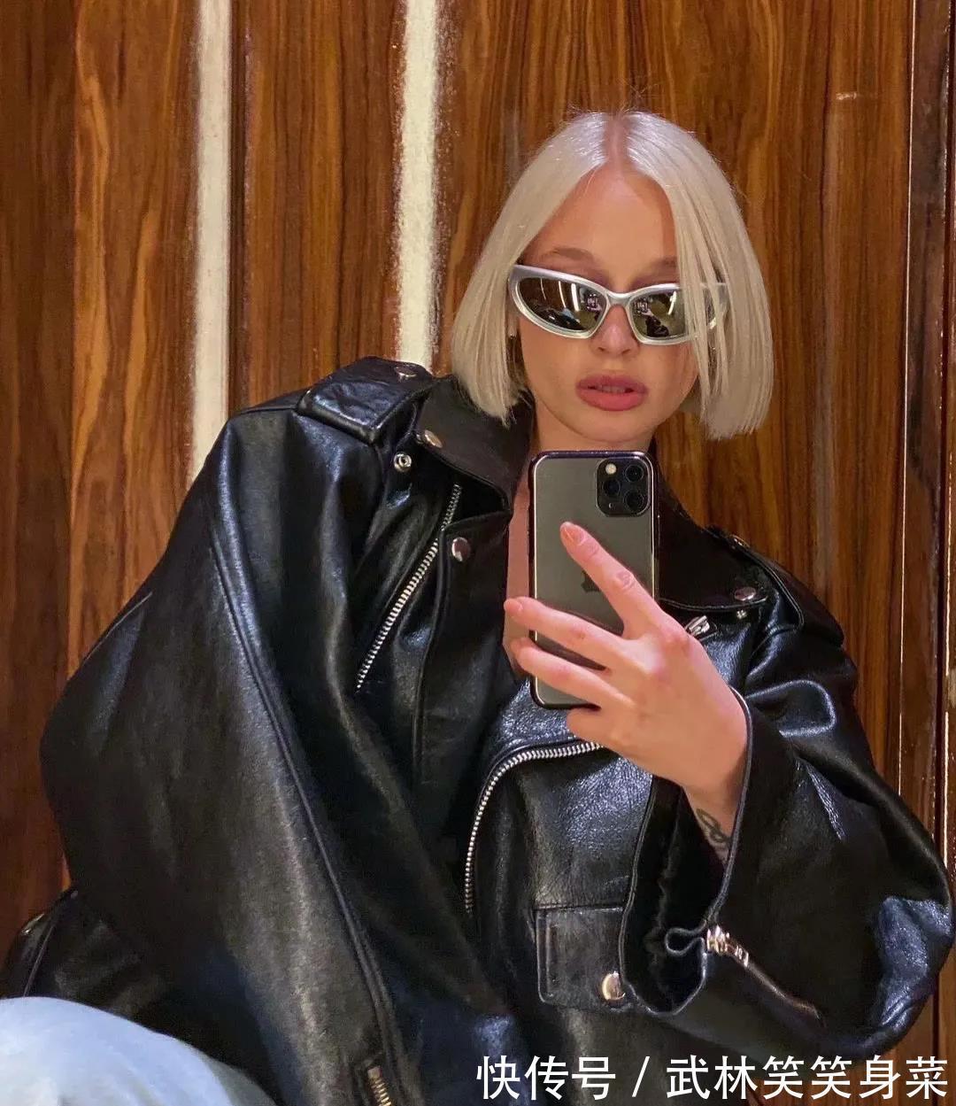 短发|齐眉短发超好看姐姐