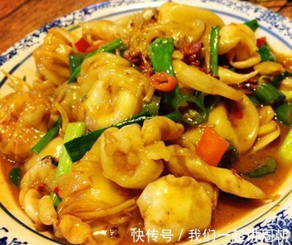 美食推荐麻辣鱼泡，魔芋烧鸭，香菇炒豌豆，清炒虾仁的做法