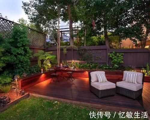 花园|15个私家小院花园设计,聚三两知己共饮,享受慢调生活