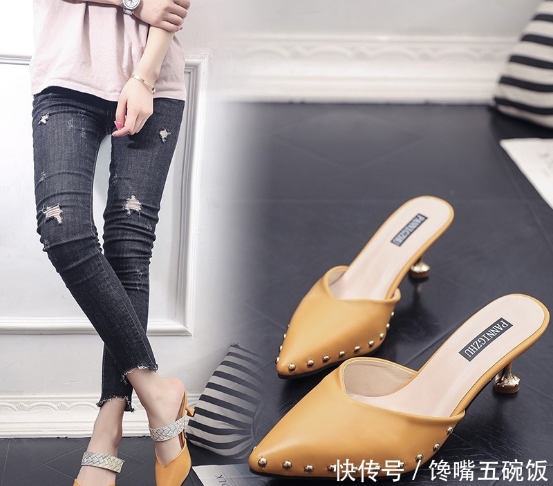 适合脚宽女人的露趾鱼嘴凉鞋,穿出纤细腿,是女人们的最爱