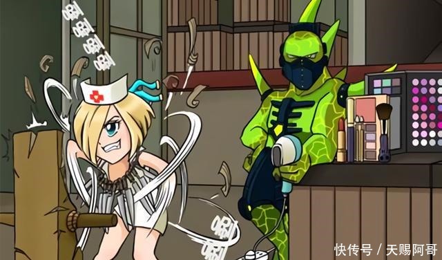 自带|二次元到底有多不科学骨骼异常不算啥,但自带穿透有点过了