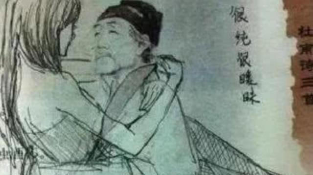 家长|熊孩子开小差,在名人画上动“手脚”,老师杜甫都被你气活了
