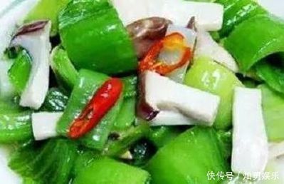 芥菜|芥菜炒杏鲍菇、醋炒红薯丝、红烩丸子、秋葵秒鸡蛋的做法