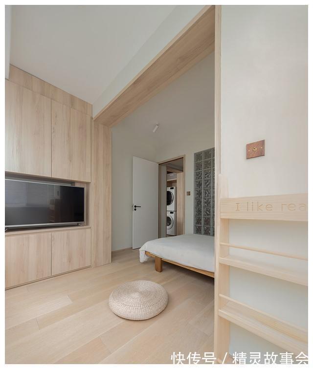 谷仓门|果然小户型最适合日式风格，他家的43㎡，采光和收纳问题全解决！