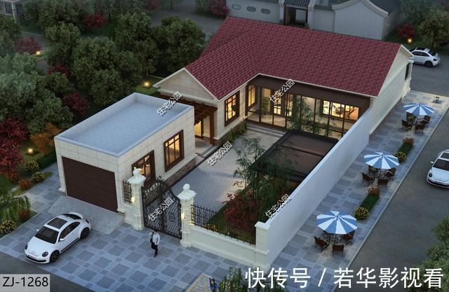 养老房|10套农村一层养老房,有院子有火炕,15万的造价盖哪套都不亏