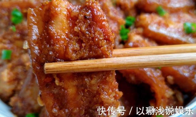 肉片|五花肉不要红烧了,加2个鸡蛋拌一拌,出锅肥而不腻,孩子特爱吃