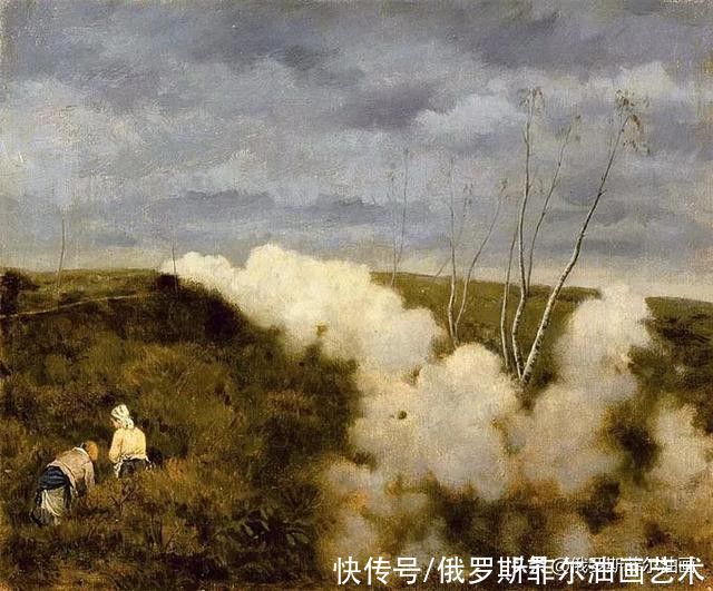 de#意大利大画家德·尼蒂斯的油画作品,莫名的好看,耐看,非常喜欢