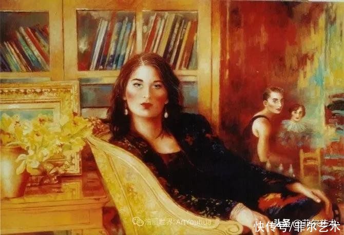 索尼亚|幻想的世界~波兰女画家乔安娜·贾温斯卡油画作品欣赏