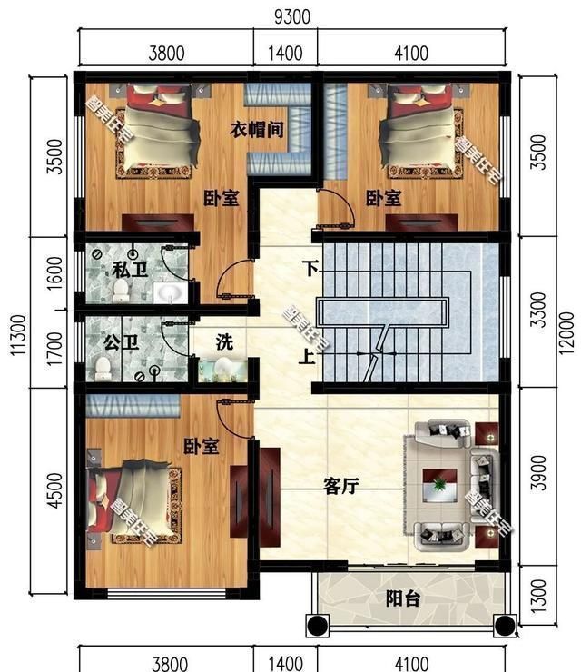 简欧|老家有块小宅基地，盖一栋简欧风格住宅，让父母颐养天年