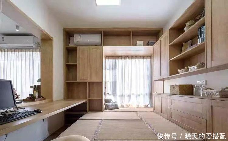 书房|你家飘窗用来堆杂物？太浪费了，看看别人家是怎么装修的