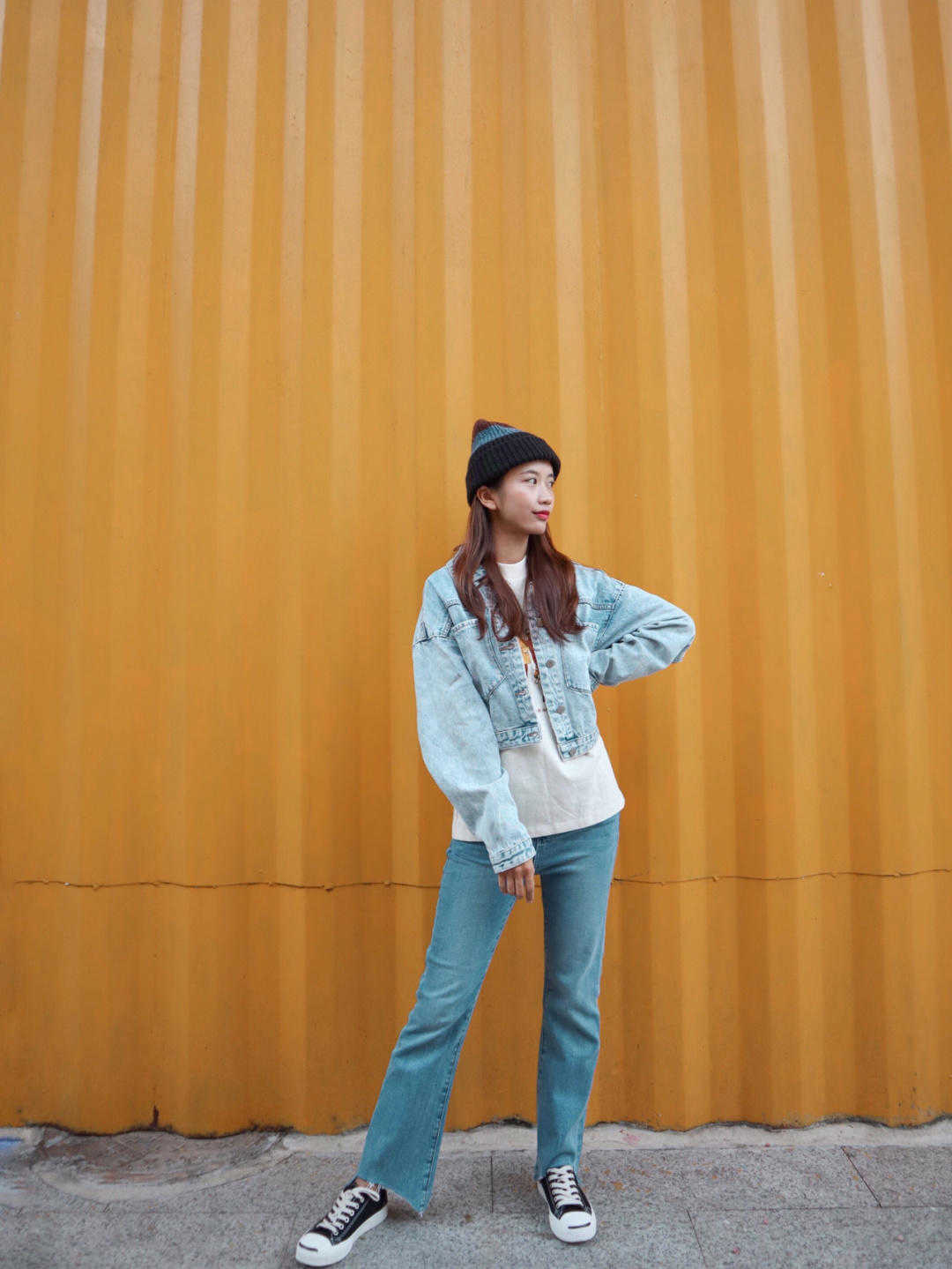 搭配|牛仔外套和秋天更配,这样穿更好看,休闲又有气质