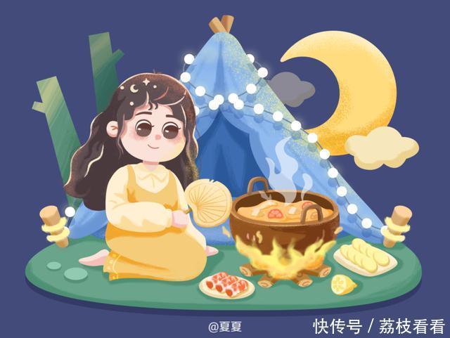打卡美好生活,治愈系插画都在这里!