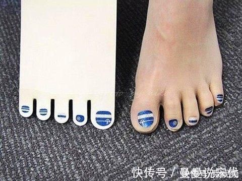 女孩|奇葩丝袜,懒女孩再也不用花钱去做美甲了