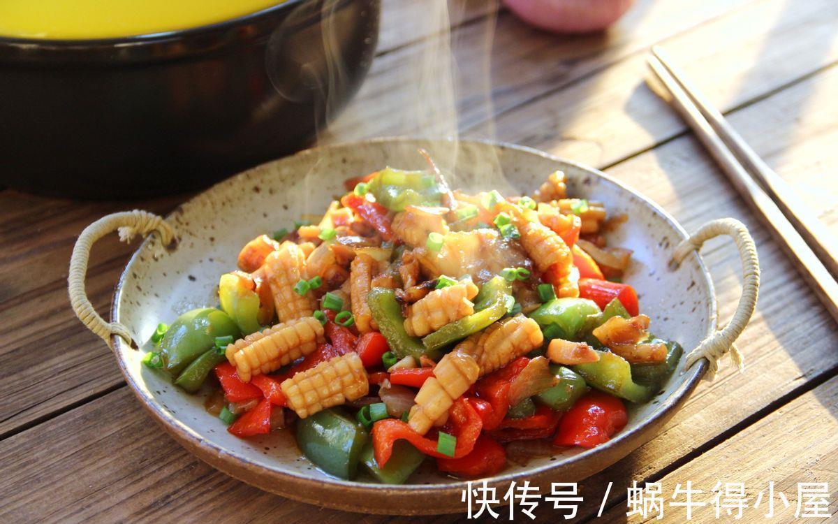 砂锅鱿鱼|口味丰富的砂锅鱿鱼,制作简单,香气四溢