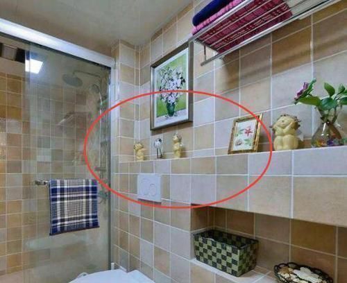 壁龛|去邻居家参观才知道,卫生间不装柜子这样设计,防潮耐脏好清洁