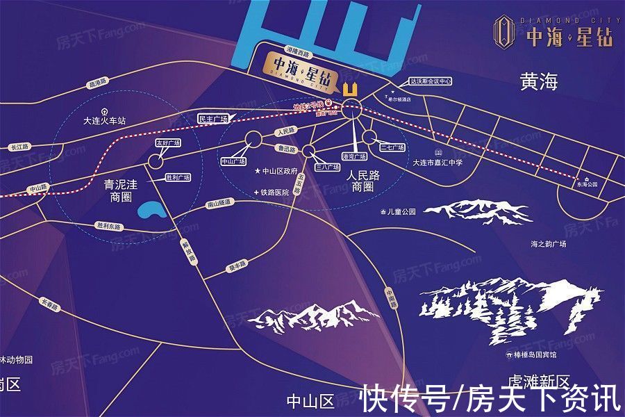 中山医院|超强买房攻略！想知道大连中山中海星钻都有啥？这就带你看