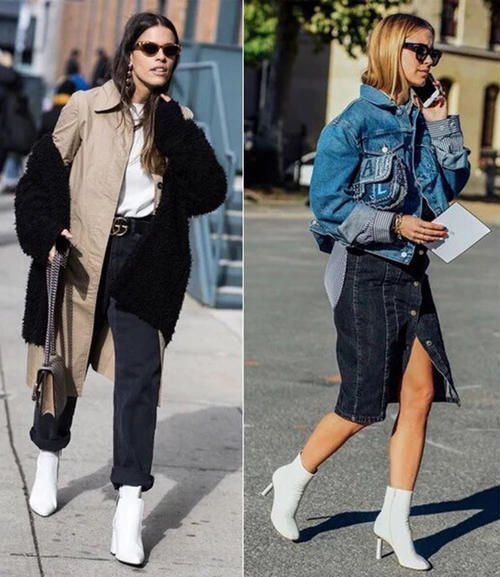 马丁靴算什么？今春大火的是“白板靴”，增高又拉腿，咋穿都时髦