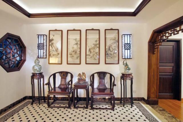 仿古|晒一家三口的新房子,150㎡中式装修,住的很惬意!