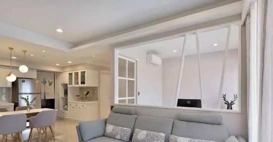 玄关|100平两居室玄关温馨迷人，客厅是亮点，原来还可以这么装