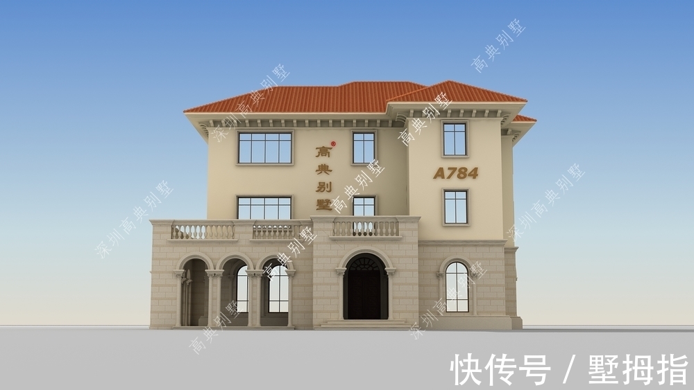 别墅|自建欧式三层别墅，是心动的感觉