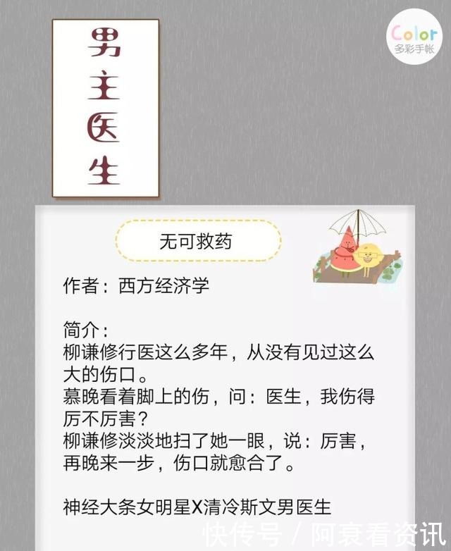 男主是医生的文全程无虐点,又苏又甜,甜到蛀牙!