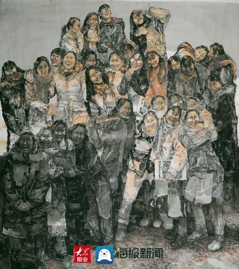 邀请展|“潮起意生——河南大学美术学院黄河文化主题创作邀请展”在日照市美术馆开展