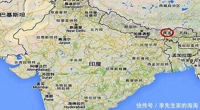 归于|''印度的脖子''锡金王国:若不归于印度,印度必定会被一分为二
