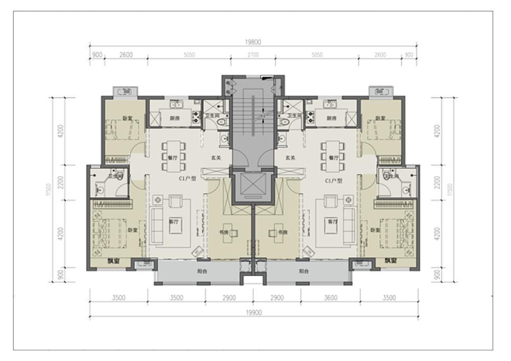 安置小区|落马桥安置小区户型图出炉，4种套型、6种户型可选，速看~