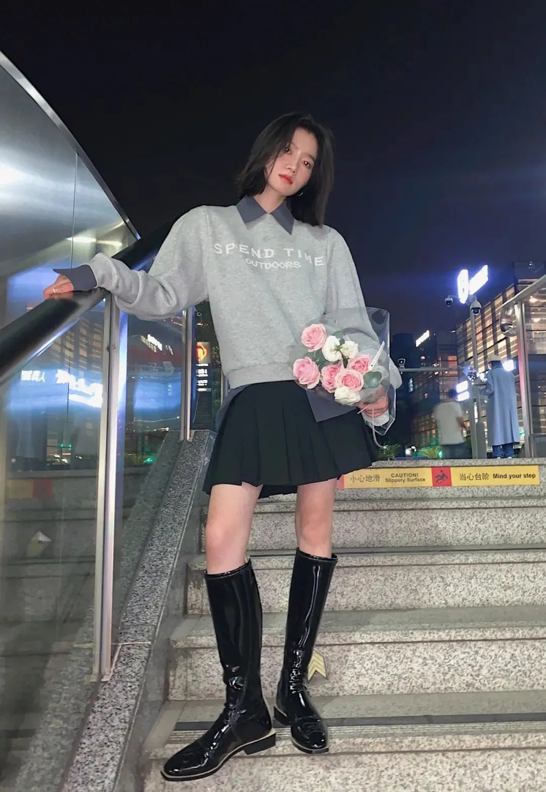 卫衣|卫衣+裙子，卫衣+衬衫，初秋这样穿太好看了