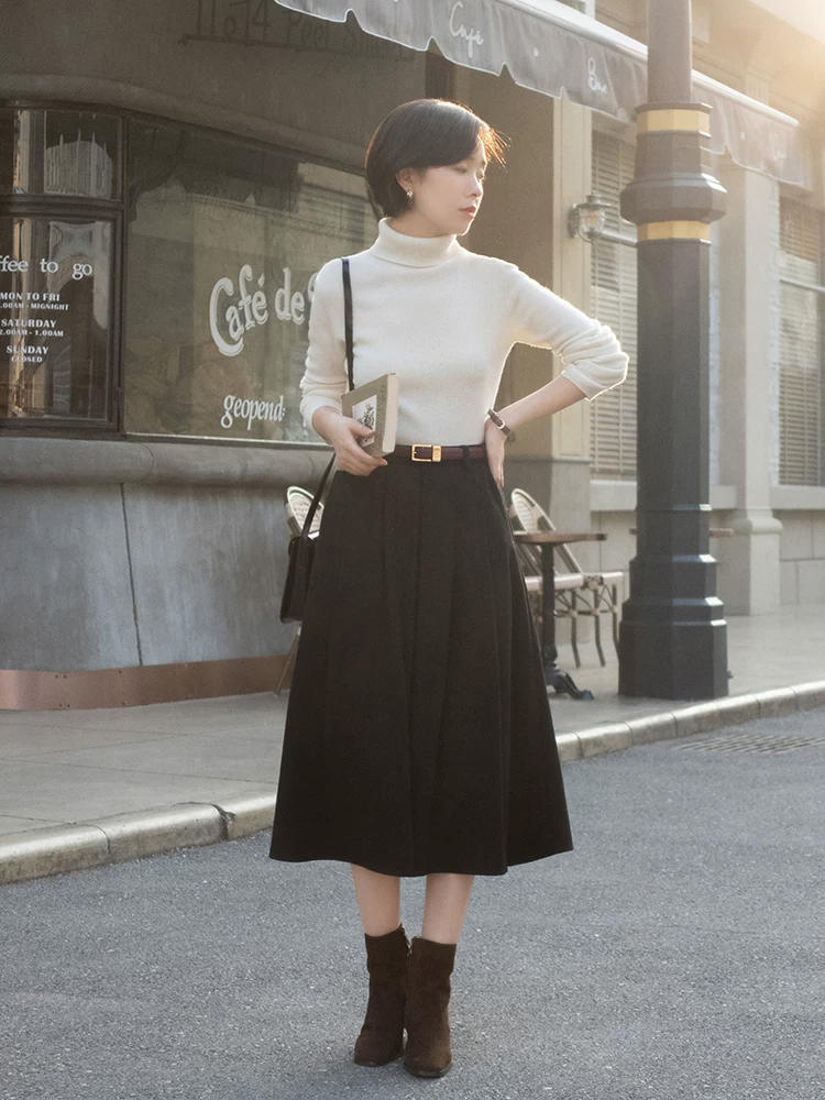 大长腿|基础色毛衣才是永恒的经典,为你带来了3个经典色,照搬都不出错