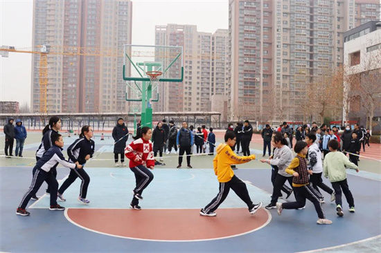 德润学校|奎文区首届校园跳绳比赛在奎文区德润学校举行