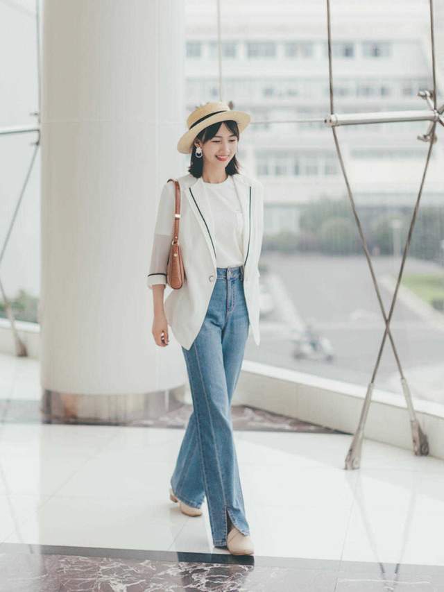 西服|穿搭不用高级标配,只要会搭配T恤和长裤一样好看,还很显气质