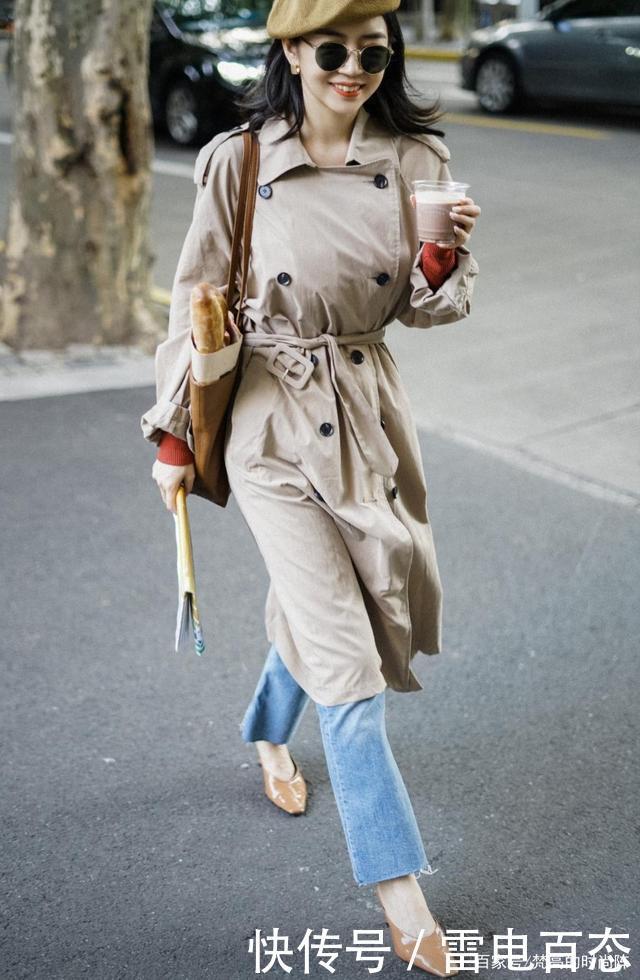 大地色难穿可三木却最爱！她的“时髦套路”不复杂，照着学就行