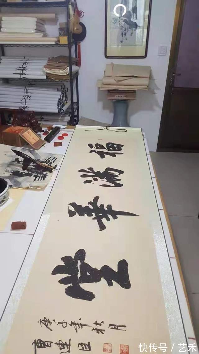 书法作品@墨随当代，师古之心——曹连臣书画赏析