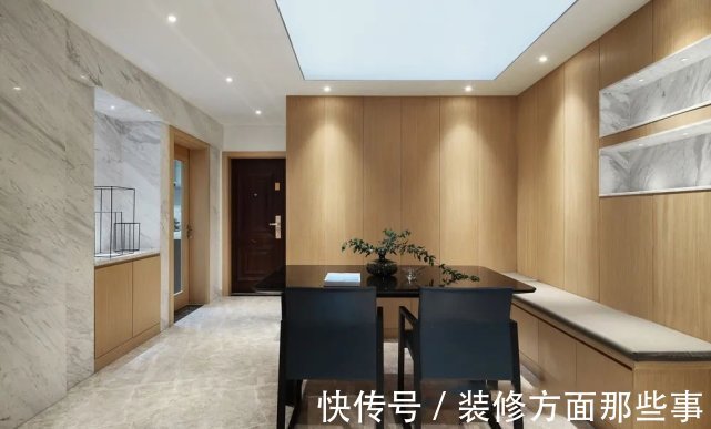 进餐者|123平简约风四居室如清风拂面,舒适清爽