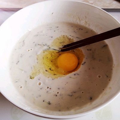 面糊|黄瓜鸡蛋饼