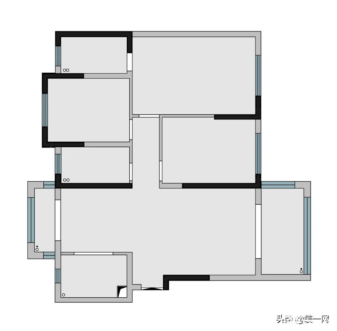 涂料|来自武汉山水人家装饰的实景案例 无主灯设计的魅力具象化
