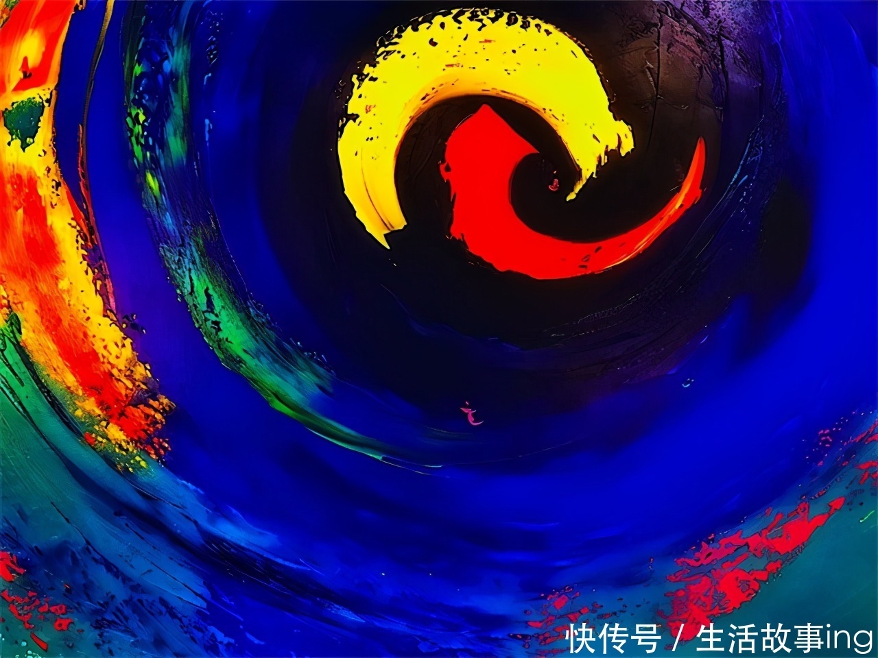 永觉法师的艺术作品|创造精神之光的艺术灵魂——楼宇烈教授的艺术观