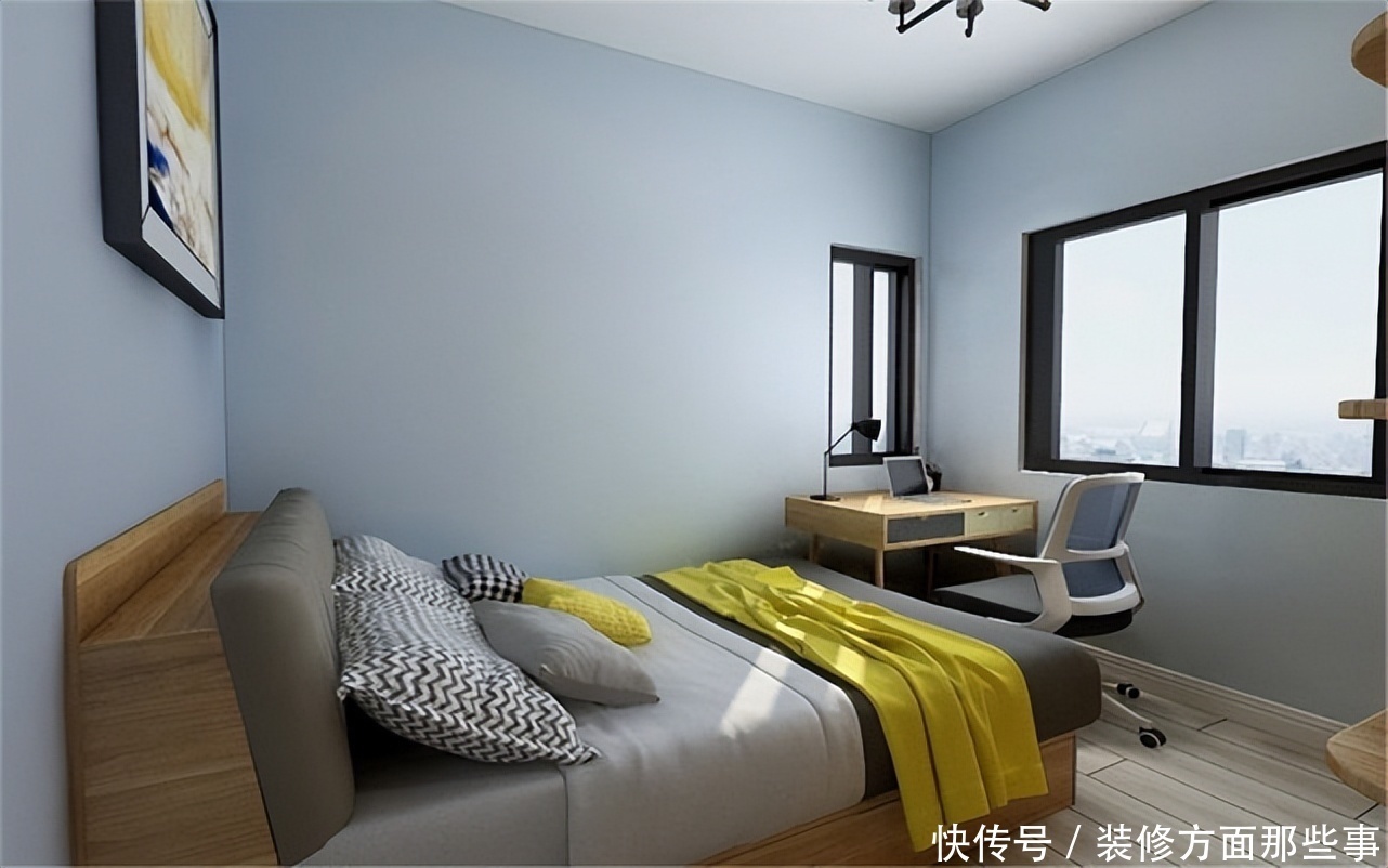 北欧风格|65平北欧风格小户型装修,超温馨的两室一厅,生活就是这么简单!