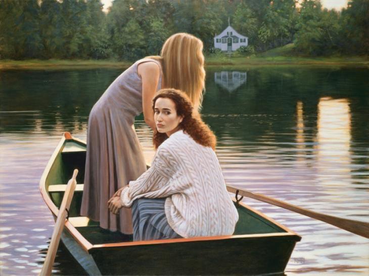 加拿大$无忧无虑的夏天:加拿大艺术家理查德 丹尼尔作品欣赏