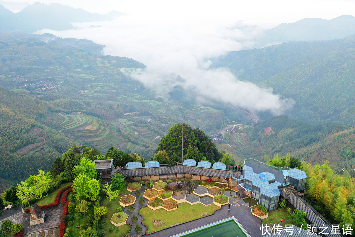 桃源 南尖岩,相忘于红尘的桃源净土,天空之镜,昙花一现