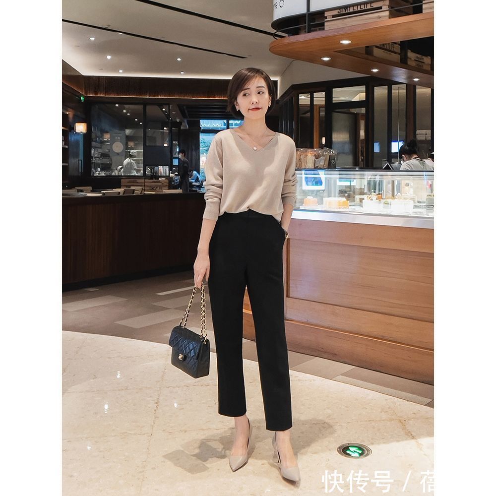 穿搭|试过了那么多的裤子,还是觉得高腰款式最百搭,显高显瘦还时髦!