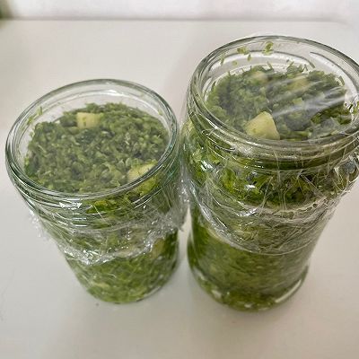 韭花酱自制 粉紫色