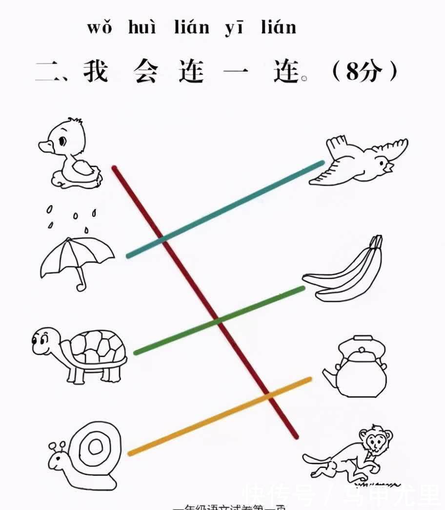 小学生语文“看图填字”走红，香蕉剥皮难倒家长：能别这样拓展吗