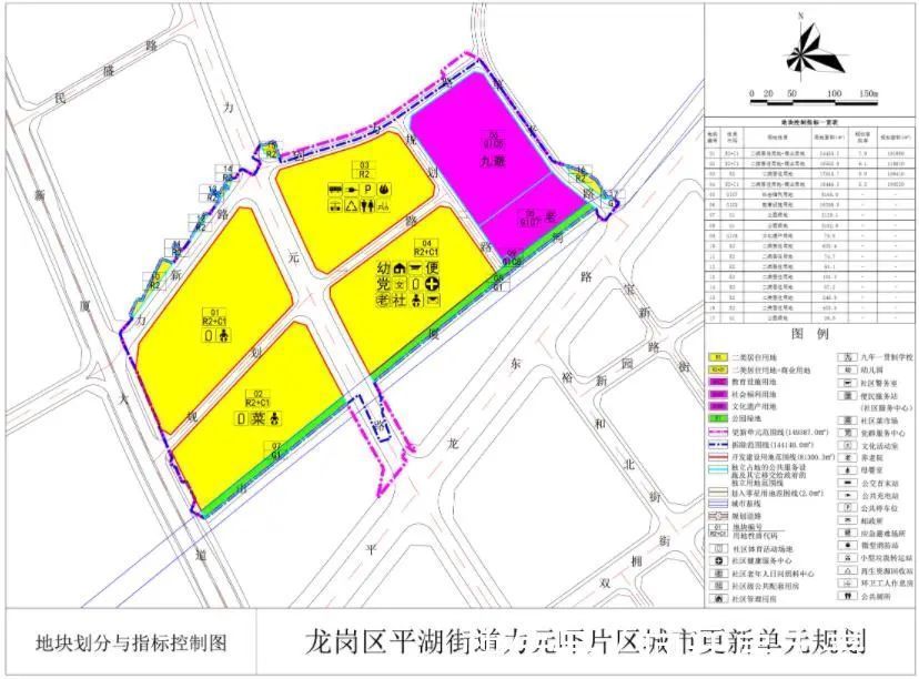 综合体|龙岗平湖大型综合体项目规划公告：规划51.7万㎡ 配建九年制学校