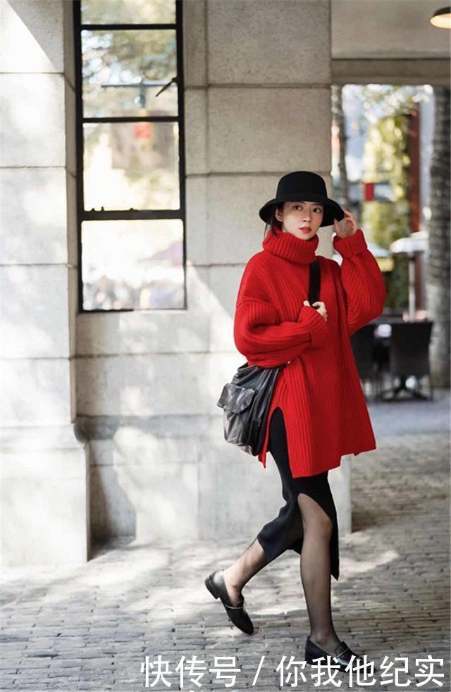 开衫|能将“毛衣”,穿得很洋气的人,才是真的时髦精
