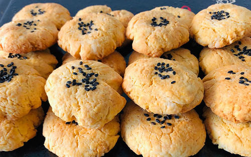 每逢佳节胖三斤，教你做低糖低油版桃酥，酥香蓬松，口感细腻