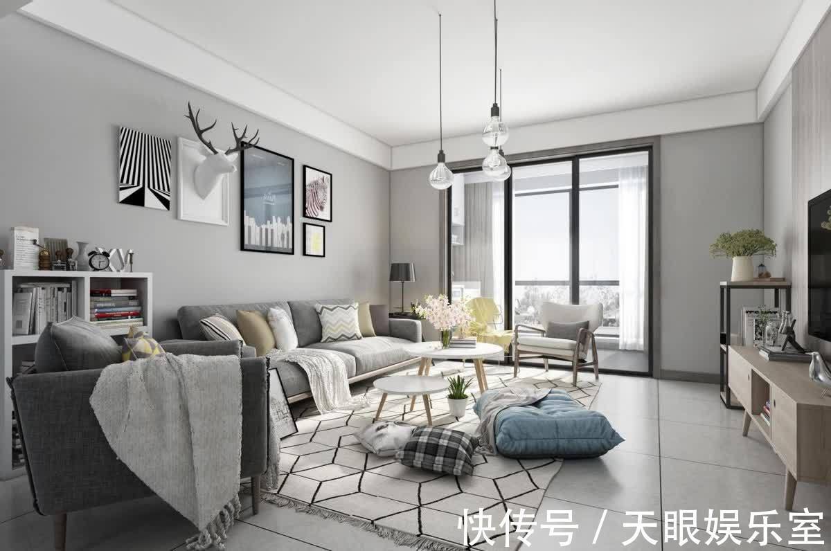 简约风|不顾老公反对，我坚持给客厅铺灰色瓷砖，入住3年，真心后悔了