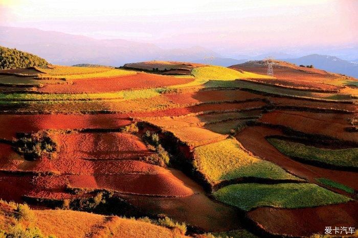 醉美东川红土地……大地调色板